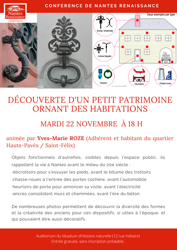 affiche-presentant-la-conference-sur-le-petit-patrimoine-de-nantes