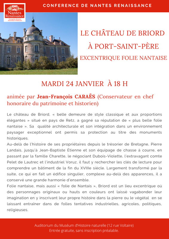 communication-conference-chateau-de-briord-à-port-saint-pere-proposee-par-nantes-renaissance
