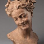 Bacchante with lowered eyes
More:
View public domain image source here